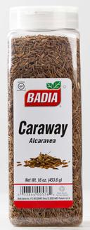 Badia Whole Caraway, 16 Ounce Bottle -- 6 per case