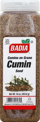 Badia Whole Cumin Seed, 16 Ounce Bottle -- 6 per case