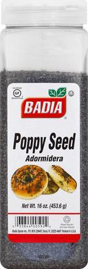 Badia Poppy Seed, 16 Ounce -- 6 per case