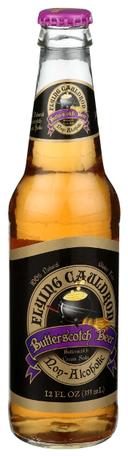 Flying Cauldron Butterscotch Beer Soda, 12 ounce -- 24 per case