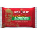 King Oscar 2 Layer Sardines in Extra Virgin Olive Oil, 3.75 Ounce -- 12 per case.