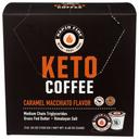 Rapid Fire Caramel Macchiato Medium Keto Coffee Pod, 16 count