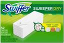 Swiffer Unscented Dry Cloth, 52 count per pack -- 3 per case