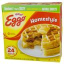 Kelloggs Eggo Homestyle Waffles, 29.6 Ounce -- 4 per case.
