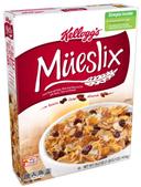 Kelloggs Muslix Cereal, 16.2 Ounce Box -- 10 per case
