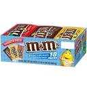 M and Ms Singles Mixed Candy - 18 count per pack -- 10 packs per case.