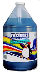 Frostee Snow Cone Blue Bubble Syrup, 1 Gallon -- 4 per case.