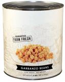 Commodity Canned Fruit and Vegetables Fancy Garbanzo Chickpeas, 110 Ounce -- 6 per case