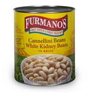 Furmanos White Kidney Beans, 110 Ounce -- 6 per case