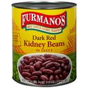 Furmanos Dark Red Kidney Beans in Sauce, 110 Ounce -- 6 per case