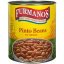 Furmanos Pinto Beans in Brine, 108 Ounce -- 6 per case