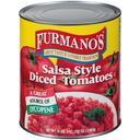 Furmanos Salsa Style Diced Tomatoes, 102 Ounce -- 6 per case