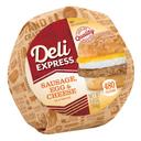 Deli Express Hot To Go Sausage Biscuit, 4.9 Ounce -- 12 per case.