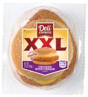 Deli Express XX Large Chicken with Cheese Sandwich -- 6 per case.
