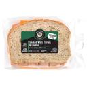 Market Artisan Smoked Turkey and Cheddar Multigrain Bread Sandwich, 6.3 Ounce -- 8 per case