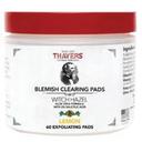 Thayers Witch Hazel Lemon Blemish Clearing Pad, 60 count
