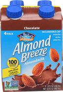 Almond Breeze Chocolate Almond Milk, 8 Ounce - 4 per pack -- 6 packs per case