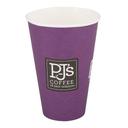 Dart ThermoGuard 16 Ounce Pjs Coffee Custom Logo Paper Hot Cup, 600 count