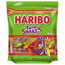 Haribo Twin Snakes Gummy Candy, 8.3 Ounce -- 8 per case