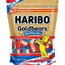 Haribo Red White and Blue Goldbears Gummi Candy, 9 Ounce -- 8 per case