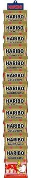 Haribo Gold Bears Valentines Gummi Confectionery Candy - Clip Strip, 4 Ounce -- 12 per case