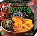 Amys Organic Tortilla Casserole and Black Beans Bowl, 9.5 Ounce -- 12 per case