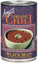 Amys Organic Black Bean and Chili - Medium, 14.7 Ounce -- 12 per case