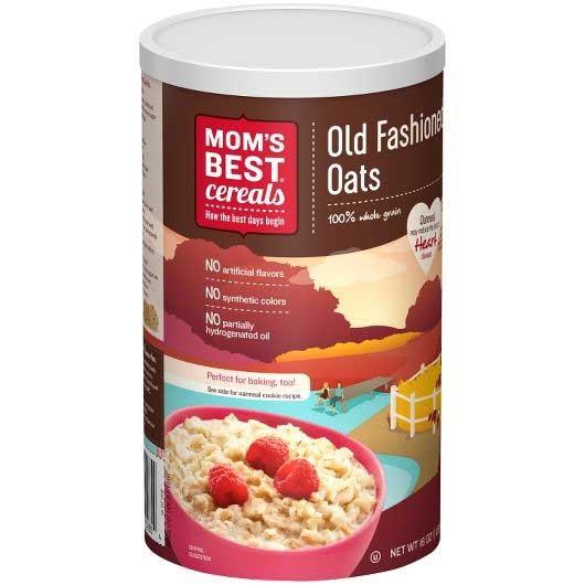 Malt-O-Meal Moms Best Old Fashioned Oats, 16 Ounce -- 12 per case
