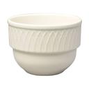 Homer Laughlin Gothic Blanc Bouillon, 7 Ounce Capacity -- 36 per case
