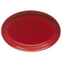 Fiesta Medium Scarlet Oval Serving Platter, 11 5/8 x 8 7/8 inch -- 12 per case