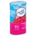 Kraft Crystal Light Raspberry Ice Drink Mix - Canister, 0.87 Ounce -- 12 per case.
