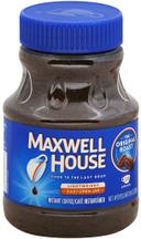 Maxwell House Instant Coffee - Shipper, 8 Ounce -- 36 per case.