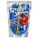 Kool Aid Jammers Blue Raspberry Soft Drink, 60 Fluid Ounce - 10 per pack -- 4 packs per case.
