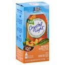 Crystal Light On The Go Peach Iced Tea Powdered Soft Drink Mix, 0.07 Ounce - 10 per pack -- 12 packs per case.