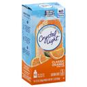 Crystal Light On The Go Classic Orange Drink Mix, 1.3 Ounce -- 10 packets per box.