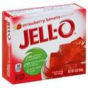 Jello Strawberry Banana Gelatin, 3 Ounce -- 24 Case