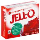 Jell-O Strawberry Gelatin Mix, 3 Ounce --24 per case