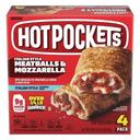 Hot Pocket Italian Style Meatballs and Mozzarella Sandwich, 18 Ounce -- 4 per case