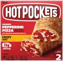 Hot Pockets Skinny Box Pepperoni Pizza, 9 Ounce -- 8 per case