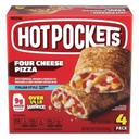 Hot Pocket Italian Style Seasoned Crust Four Cheese Pizza Sandwich, 17 Ounce -- 4 per case