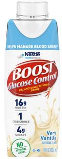Boost Glucose Control Very Vanilla Nutritional Drink, 8.01 Fluid Ounce -- 24 per case