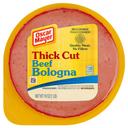 Oscar Mayer Thick Cut Beef Bologna, 1 Pound -- 6 per case.