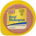 Oscar Mayer Round Rigid Beef Bologna, 1 Pound -- 12 per case.