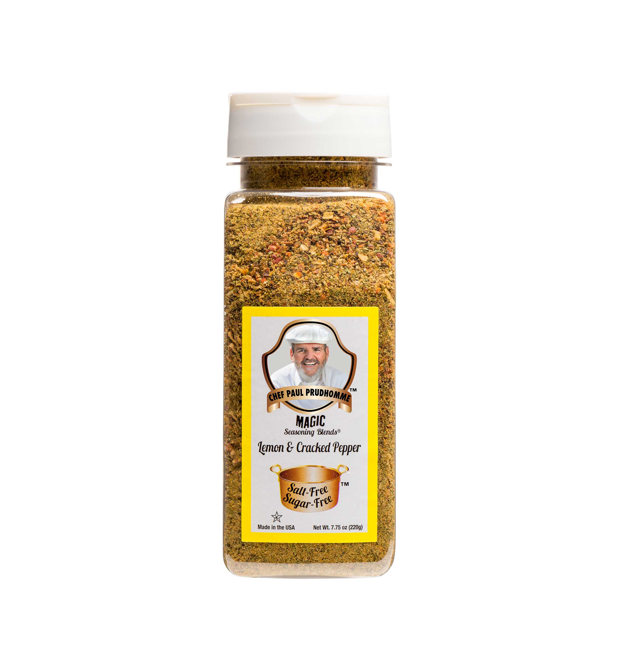Magic Seasoning Blends Salt Free Sugar Free Lemon and Cracked Pepper, 7.75 Ounce -- 6 per case.