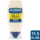 Single Hellmann's Real Mayonnaise Squeeze Bottle, 11.5 Ounce