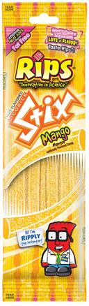 Rips Mango Licorice Stix Candy, 1.76 Ounce -- 192 per case