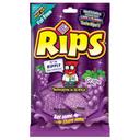 Rips Bite Size Grape Licorice Pieces, 4 Ounce Peg Bag -- 12 per case