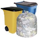 Pitt Plastics Clear Flat Can Liner for 50 Gallon Gusset Bag -- 50 per case.