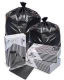 Pitt Plastics Black Low Density Perforated Can Liner -- 1000 per case.
