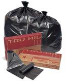 Pitt Plastics Linear Low 24x32 Black Perforated Coreless Roll Can Liner -- 250 per case.